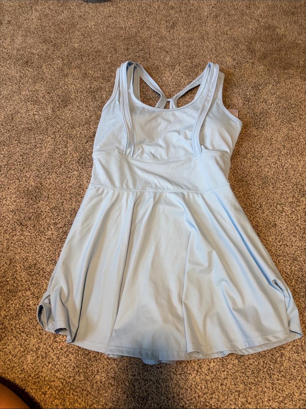 Amazon Light Blue Women's Midi Dress